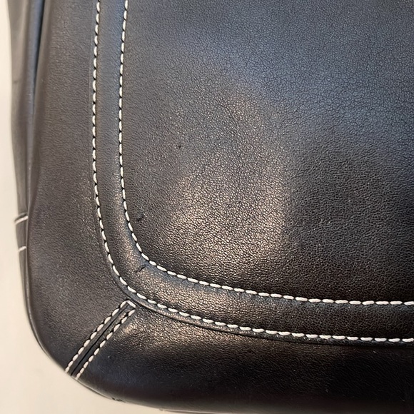 Coach Ergo Legacy Black Leather Tote Bag 11286 - Picture 4 of 16